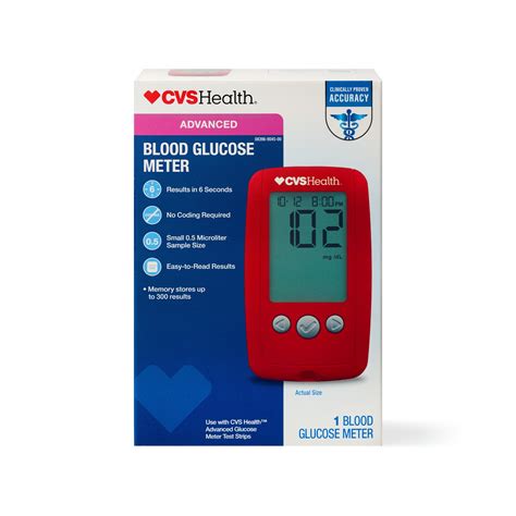 It does not require finger-prick blood samples. . Cvs advanced glucose meter reviews